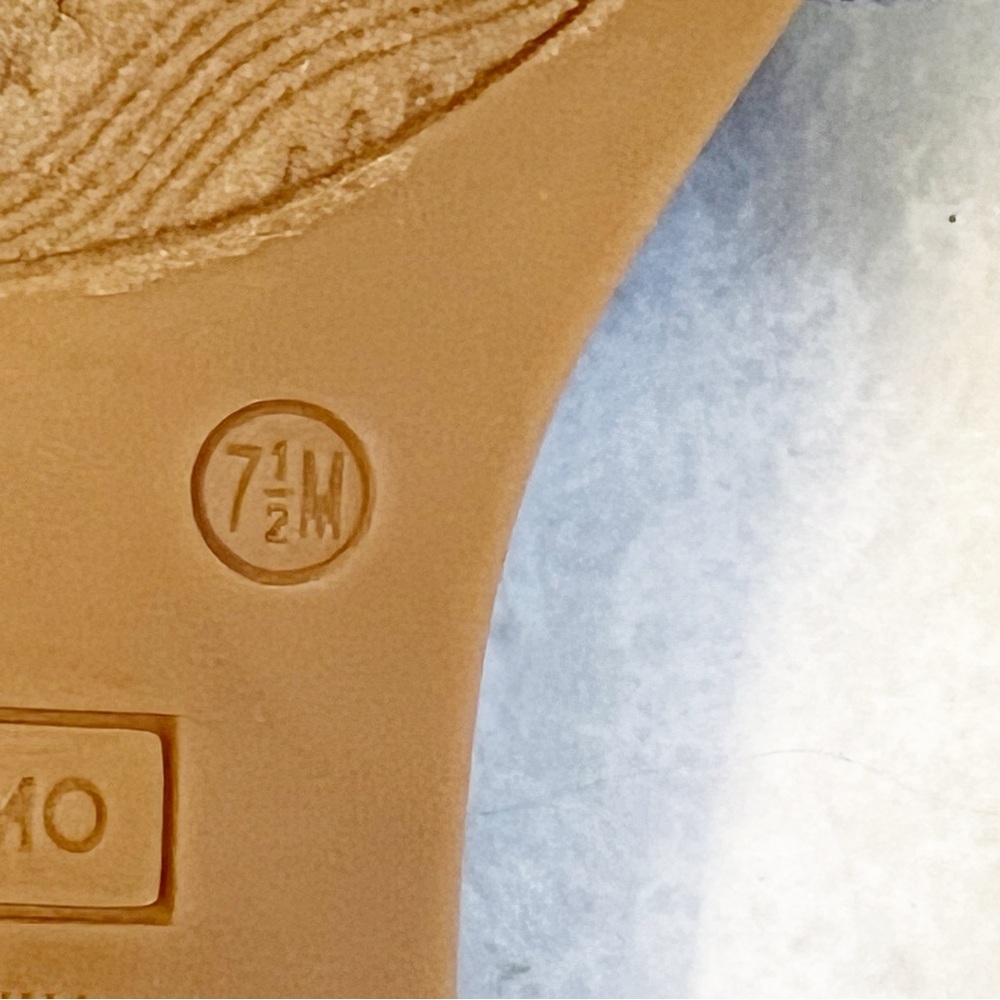 Andiamo Embellished Blue and Tan Sandals - Picture 3 of 3
